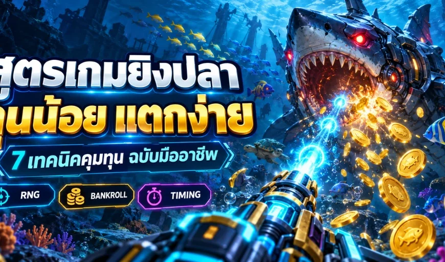 เทคนิคเล่นเกมยิงปลา